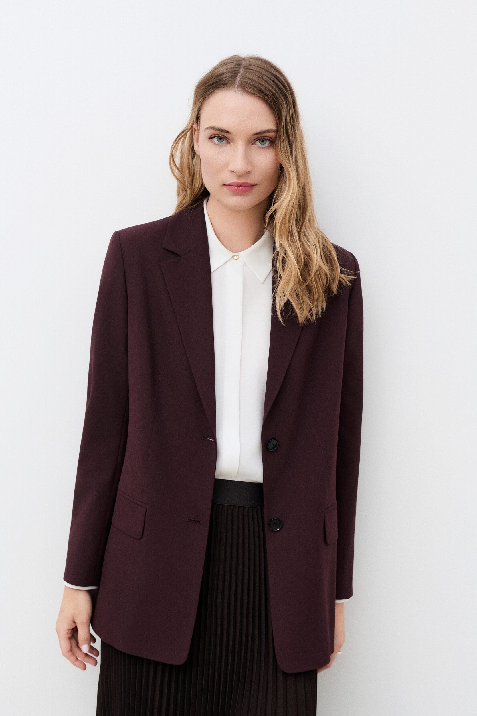 Veste droite col tailleur VOLTIGE, CAROLL