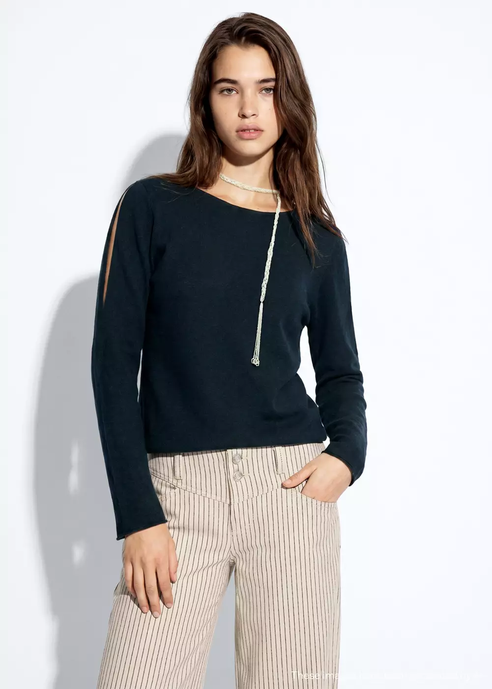 Pull-over maille ouvertures, MANGO TEEN