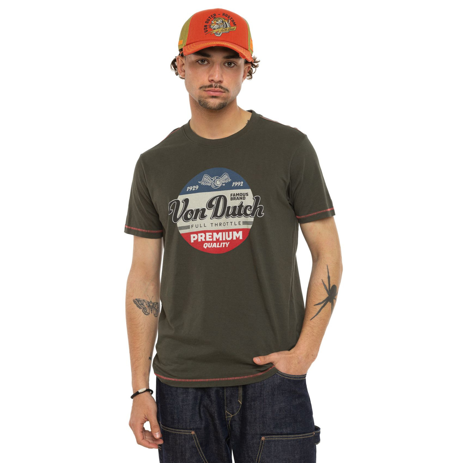 T-Shirt en coton FULL, VON DUTCH