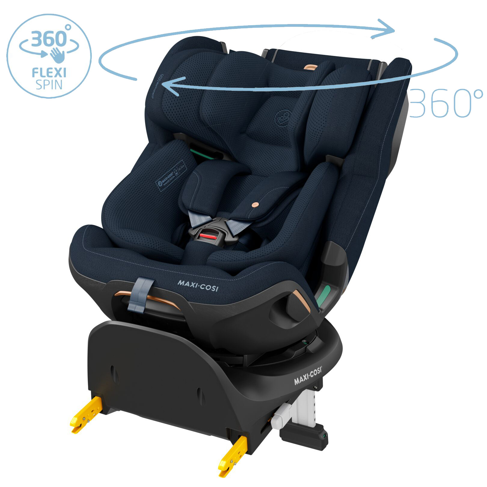 Siège auto évolutif pivotant et coulissant EMERALD 360 PRO, MAXI COSI