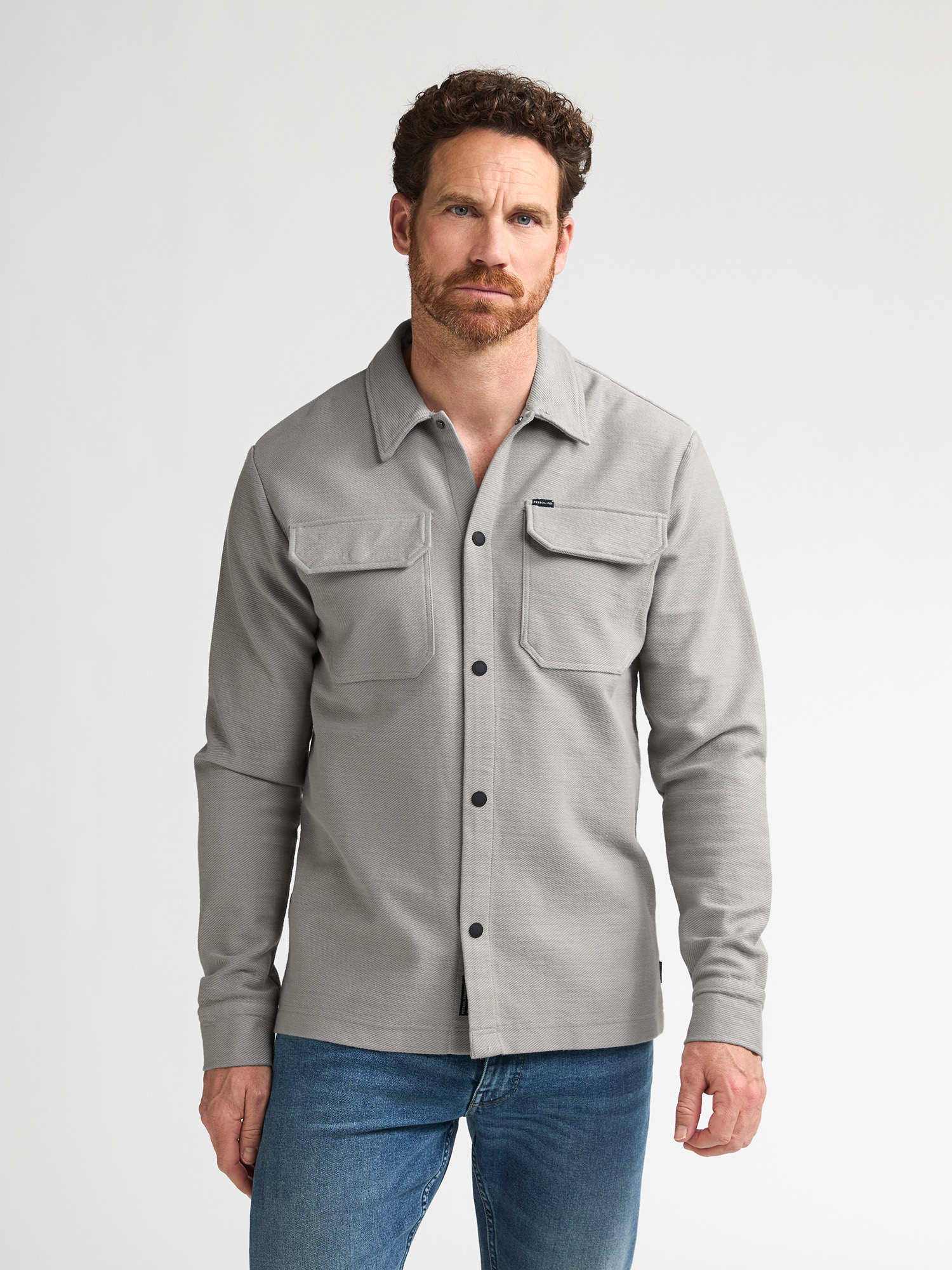 Surchemise utilitaire en coton forgemark, PETROL INDUSTRIES