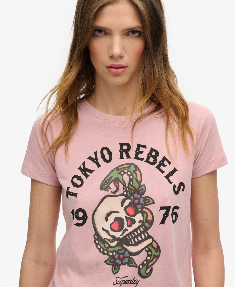 T-shirt Tattoo Graphic années 90, SUPERDRY
