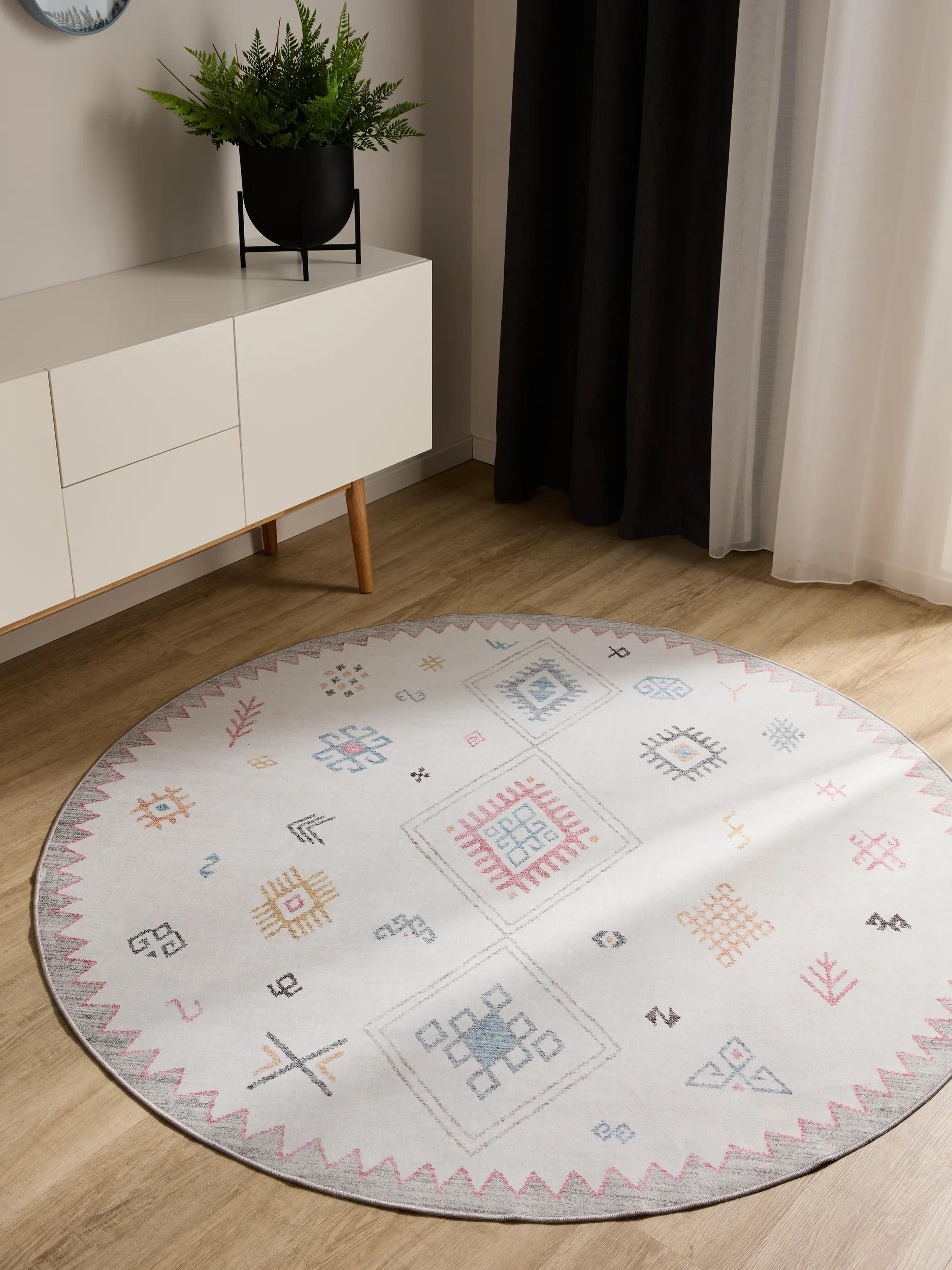 Tapis rond lavables GEORGE, BENUTA