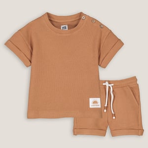 Lot De T-shirts Unis à Col Rond Pour Enfants - Manches Mi-longues - Tissu Polycoton Doux - Tailles 3 à 14 Ans - Pour école, Quotidien