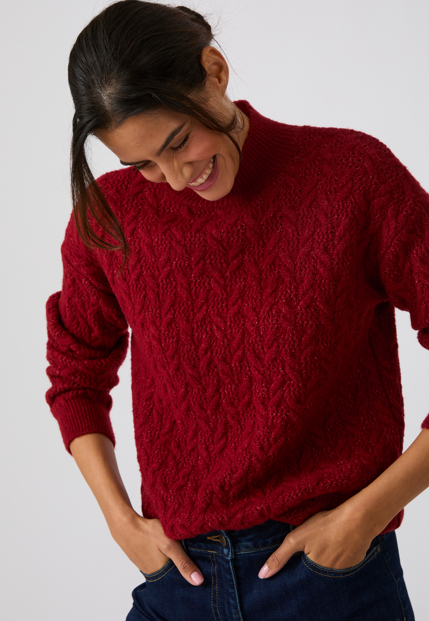 Pull à torsades fantaisie Thermolactyl, DAMART