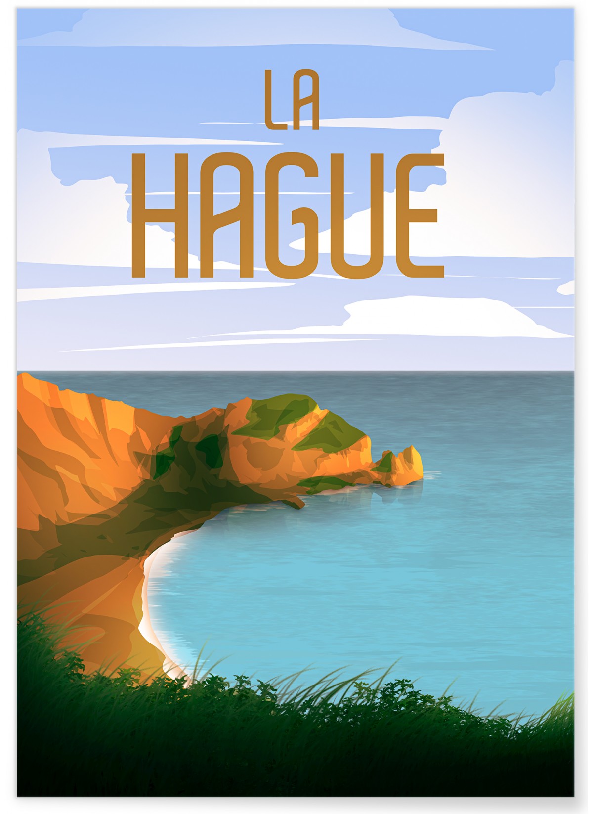 Affiche ville La Hague, L'AFFICHERIE