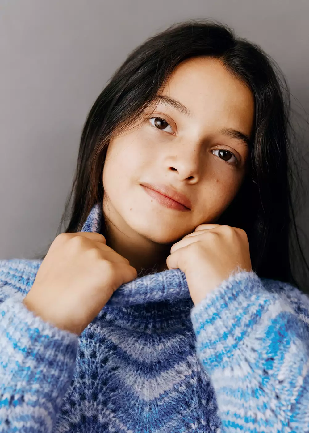 Pull-over maille ajourée rayures, MANGO KIDS