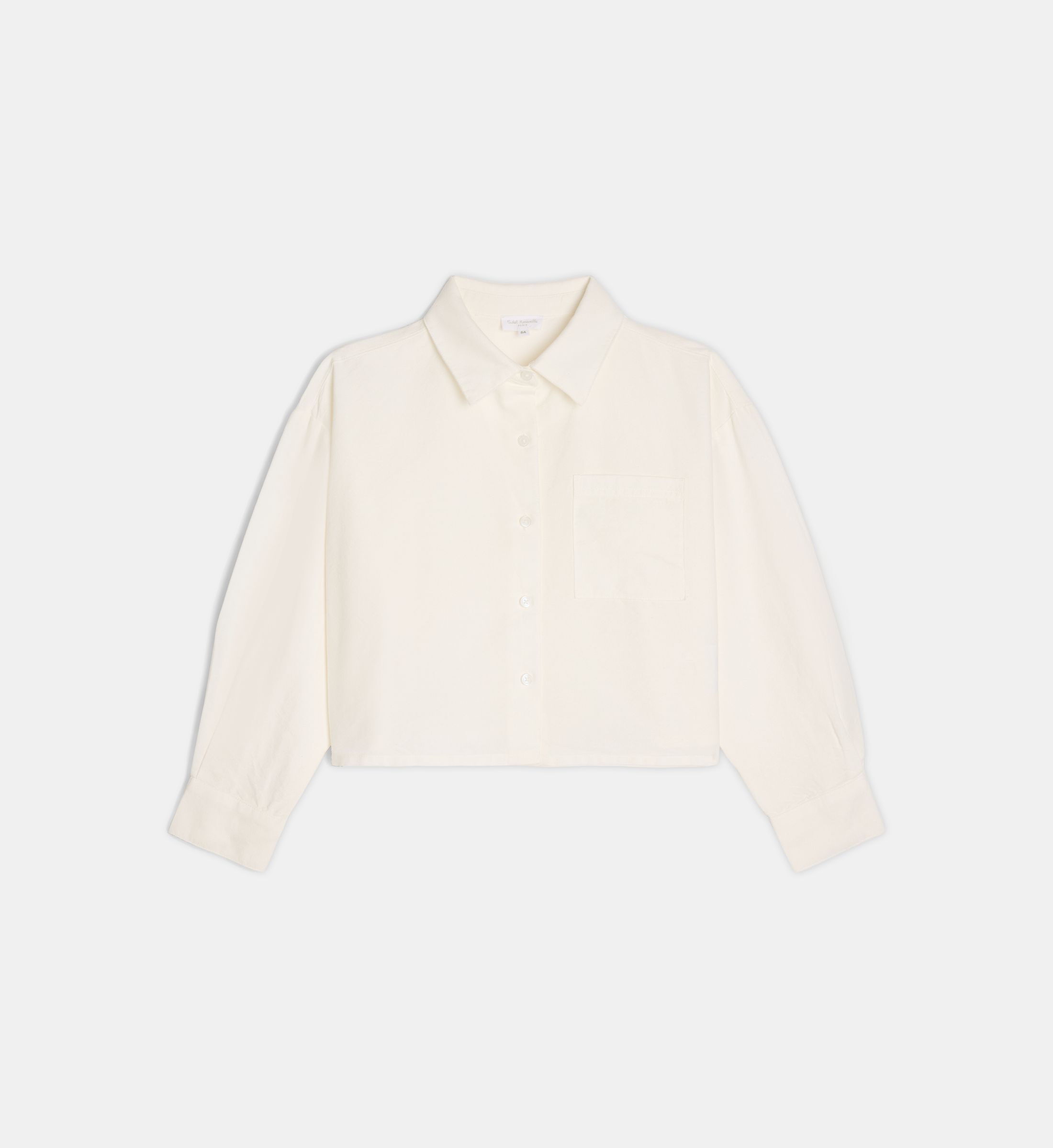 Chemise droite rayée tachemise en coton bio, CADET ROUSSELLE