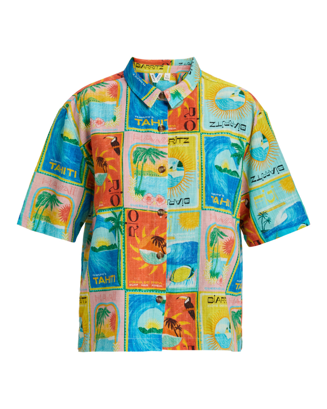 T-Shirt, manches courtes, col rond, ., ROXY
