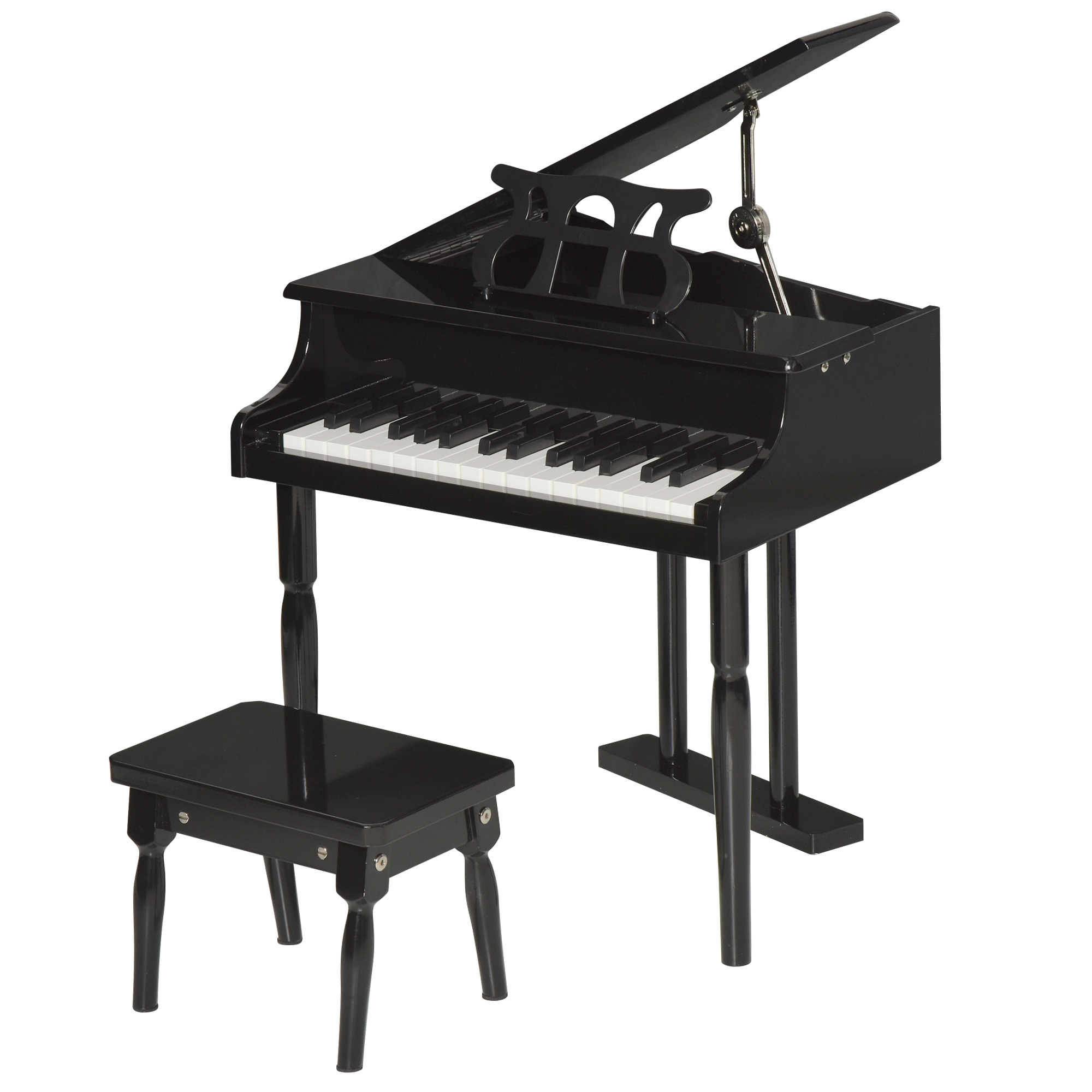 Ensemble piano avec blocs MDF Rose, HOMCOM