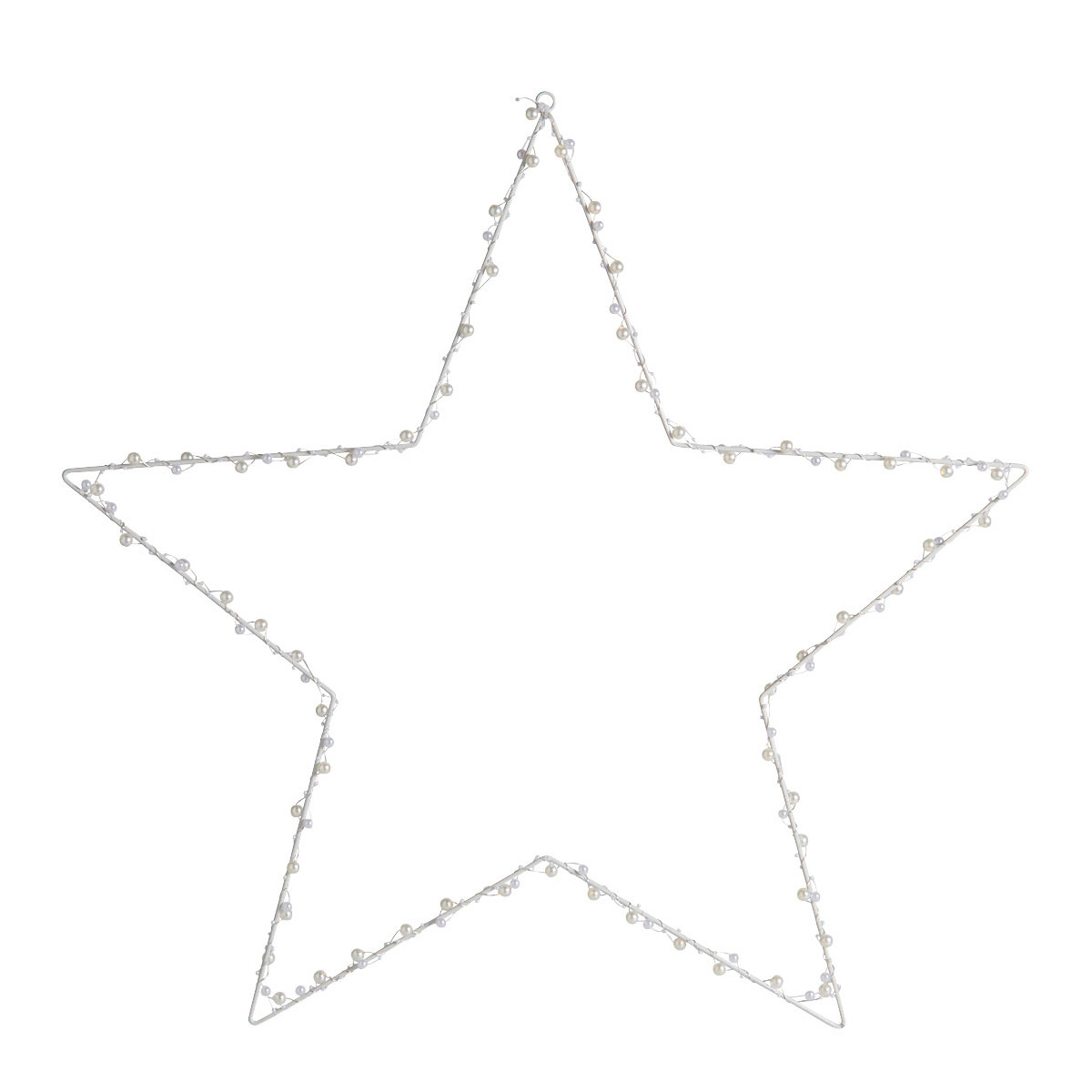 Étoile lumineuse en métal - Grand modèle - H. 70 cm, MATHILDE M