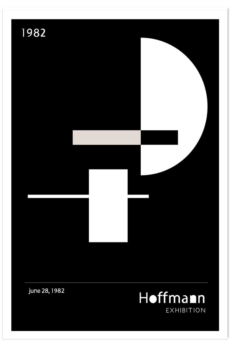 Poster Exposition hoffmann, HEXOA