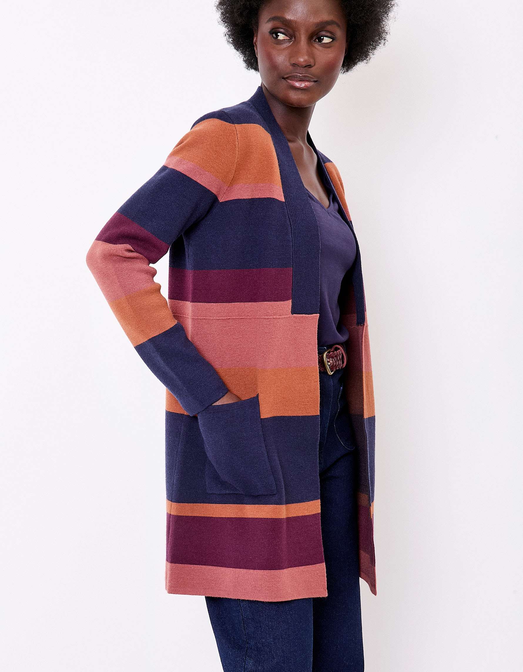 Gilet long en maille SACHEON, LA FIANCÉE