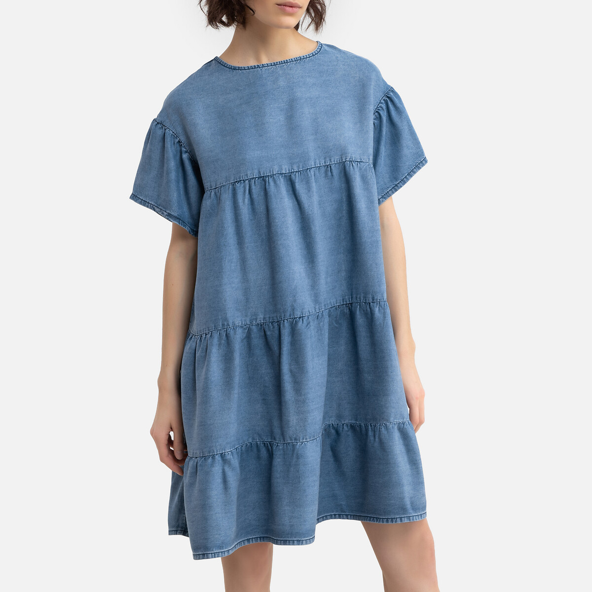 benetton denim dress