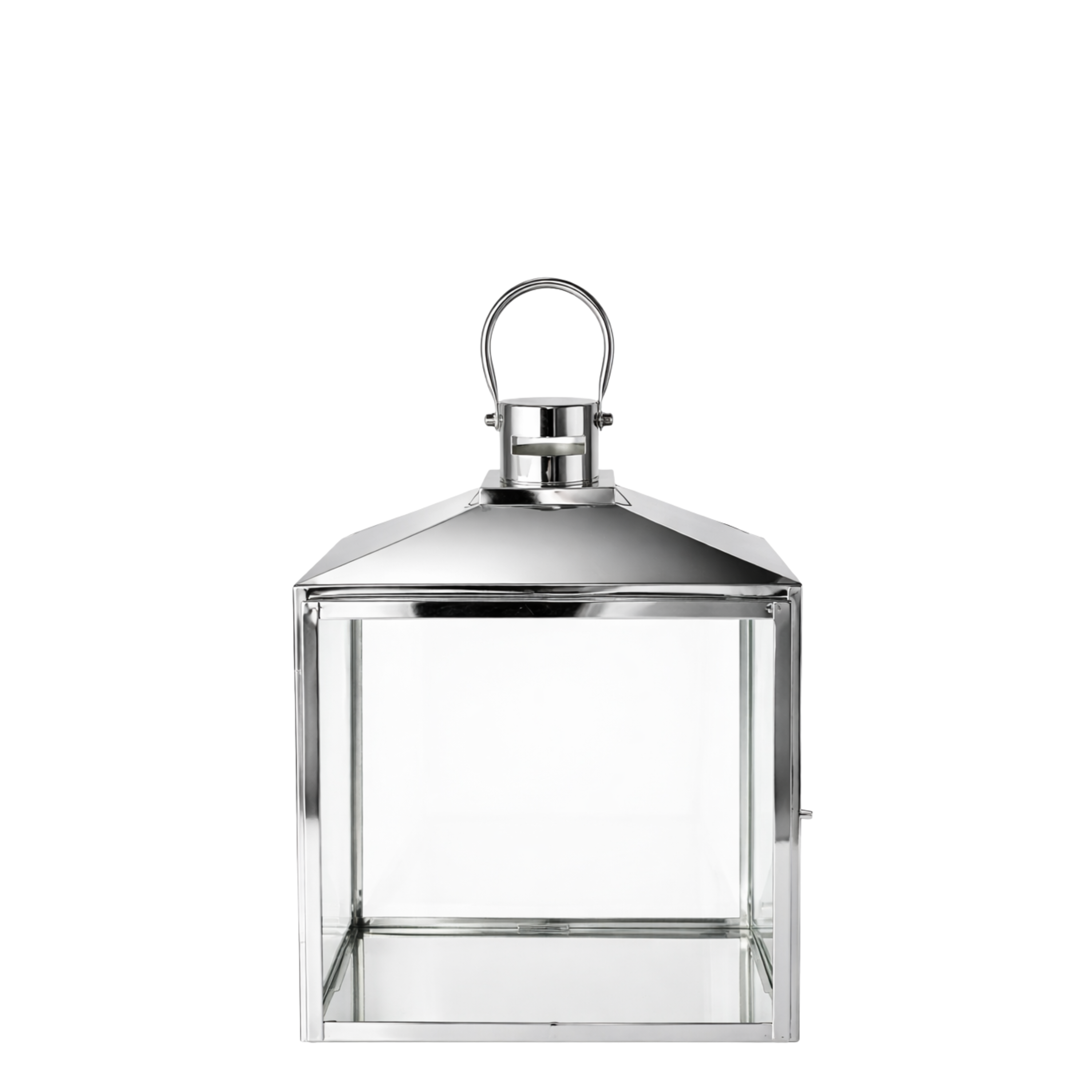 Lanterne décorative en verre et acier H37 TARA, SIA DECO