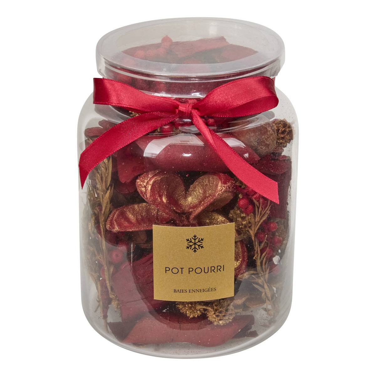 Pot-pourri en jarre 550 g, FEERIC LIGHTS & CHRISTMAS