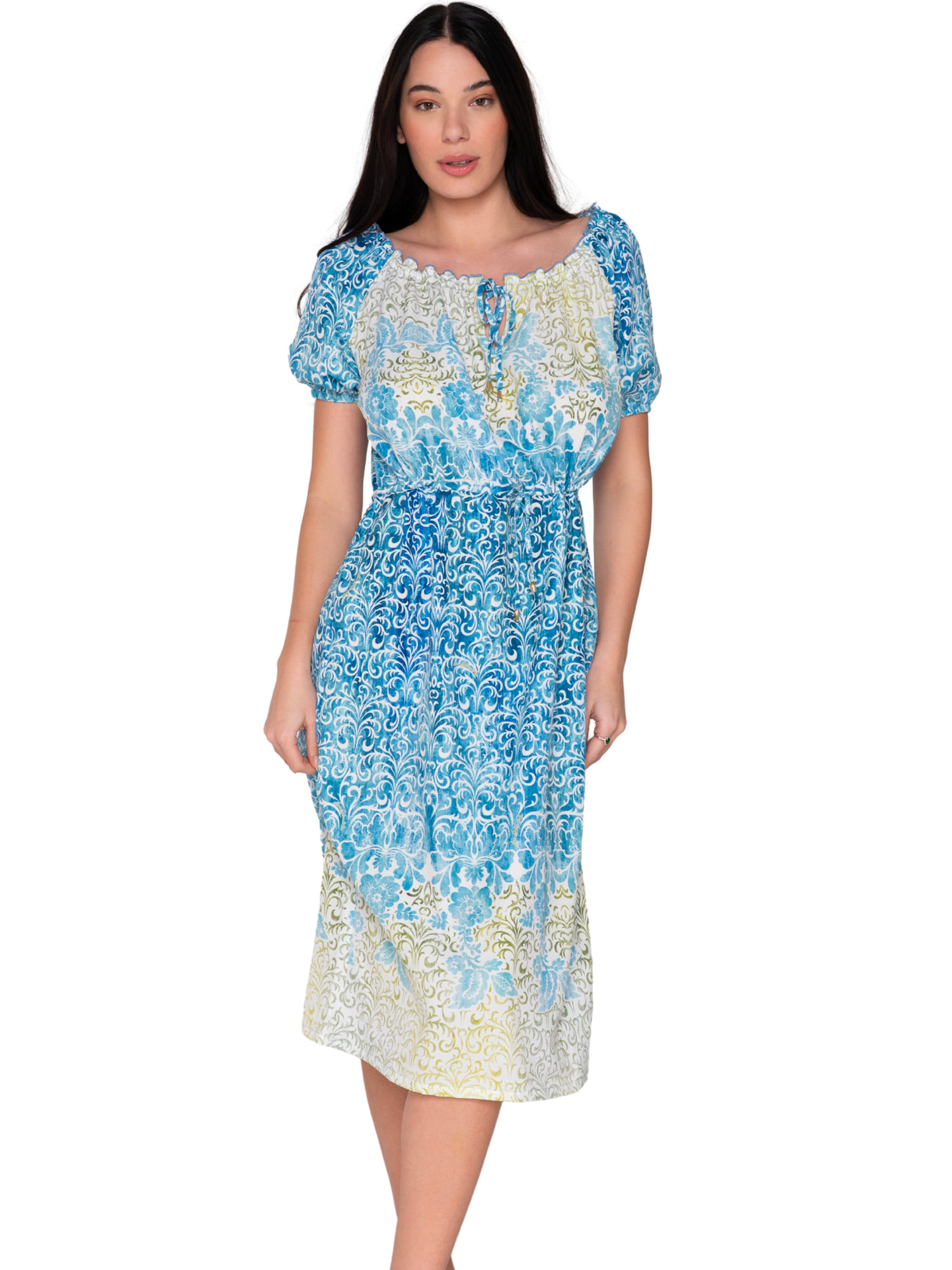Robe estivale mi-longue SERENITY, LUNA SPLENDIDA