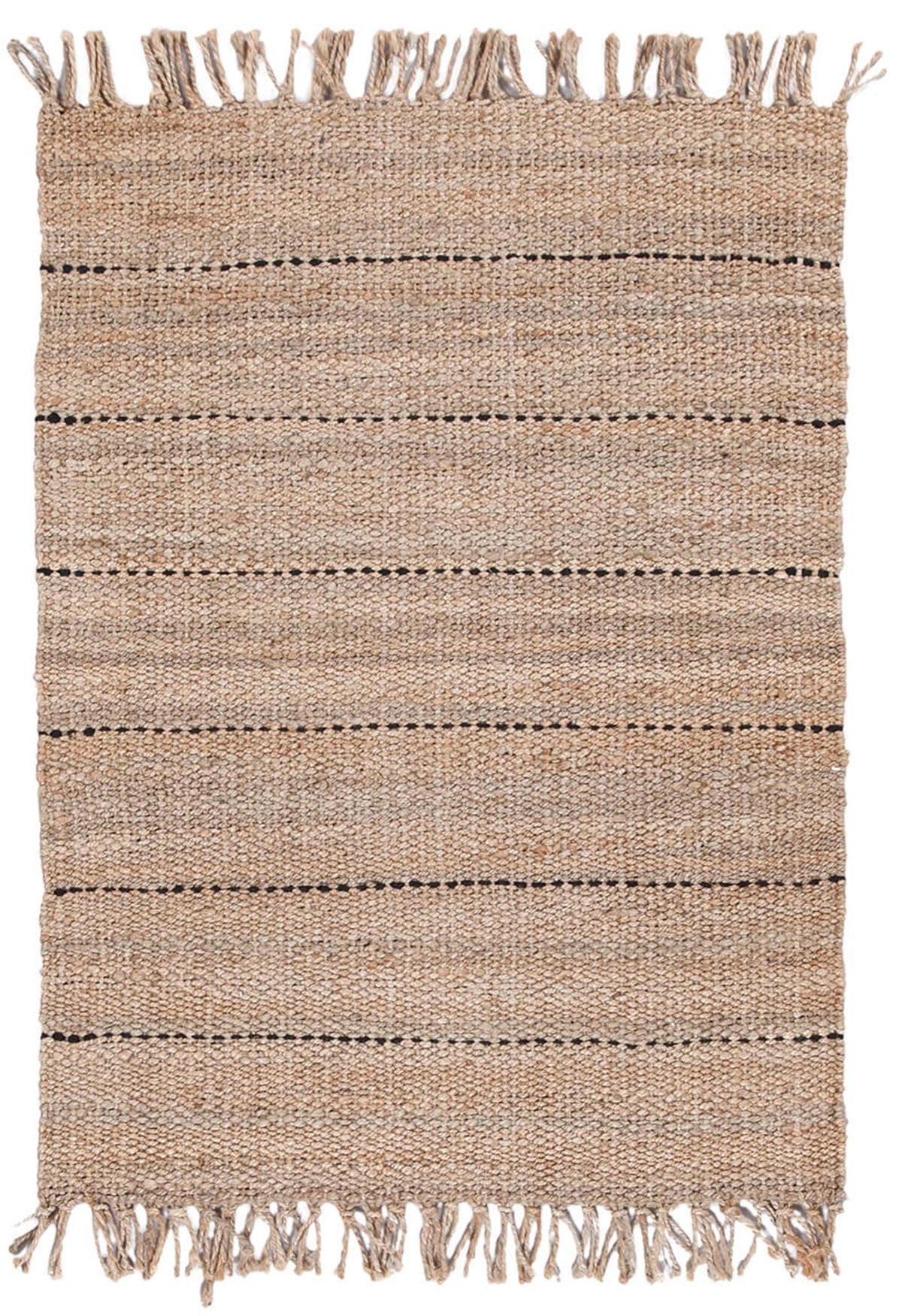 Tapis salon et chambre tissé main en jute YAMA, NOVATREND