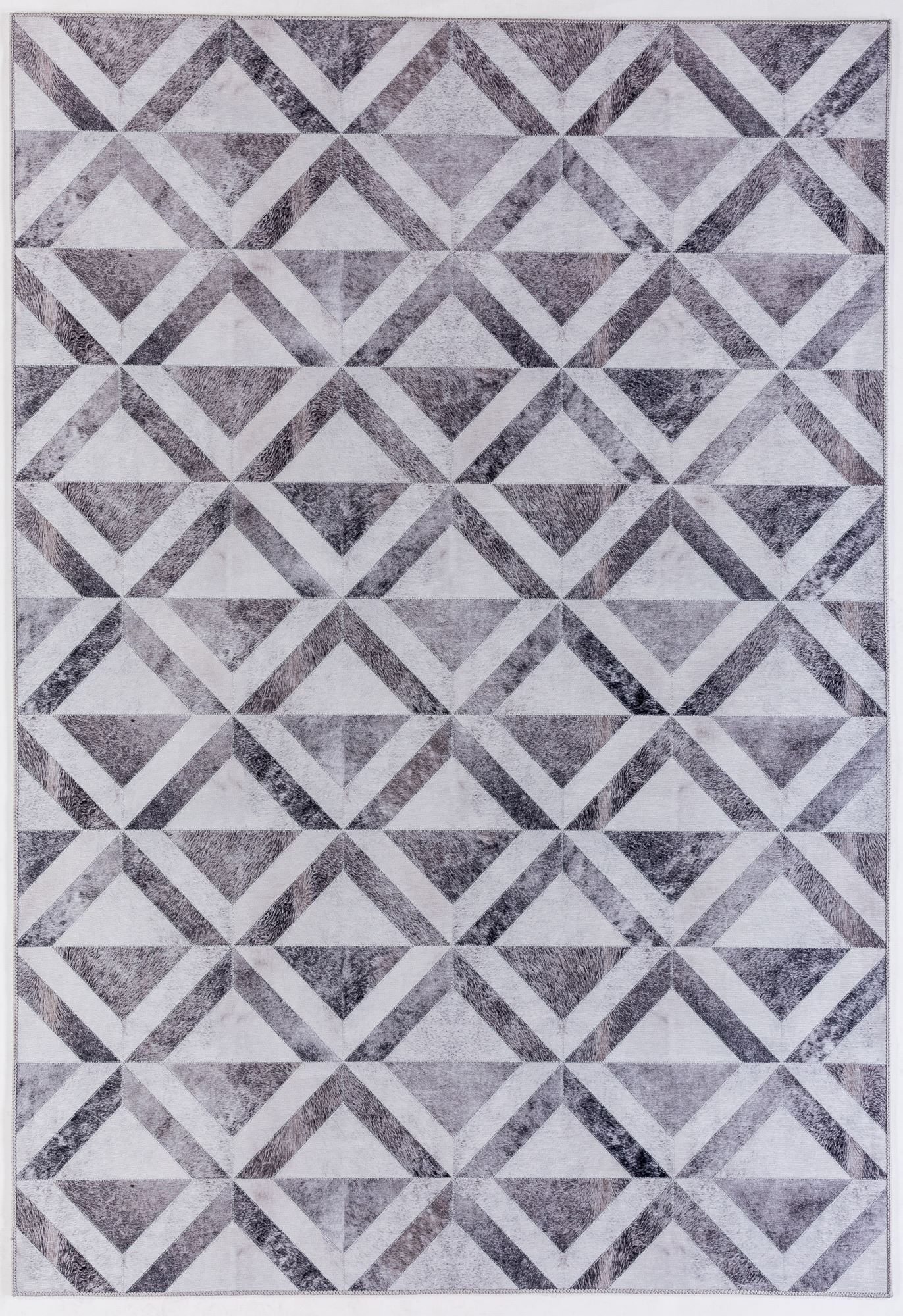 Tapis imprimé Serena, aspect cuir, plat, GINO FALCONE
