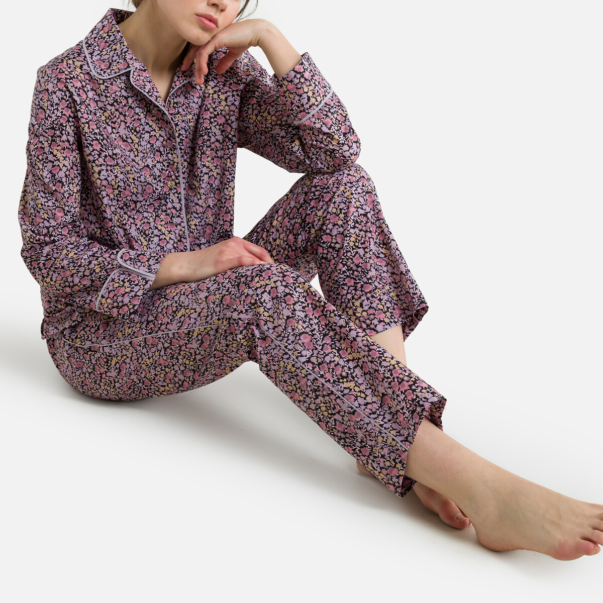 Damen Bekleidung Nachtwäsche Schlafanzüge Love Stories Baumwolle Pyjamahose Aus Baumwolle weekend 