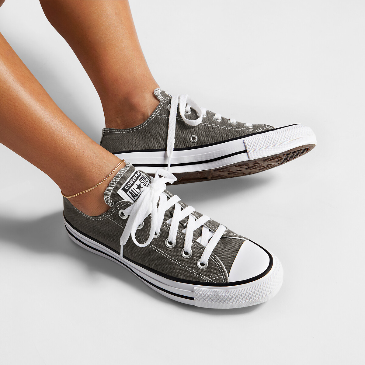 Chuck taylor all star core canvas ox trainers charcoal Converse La Redoute