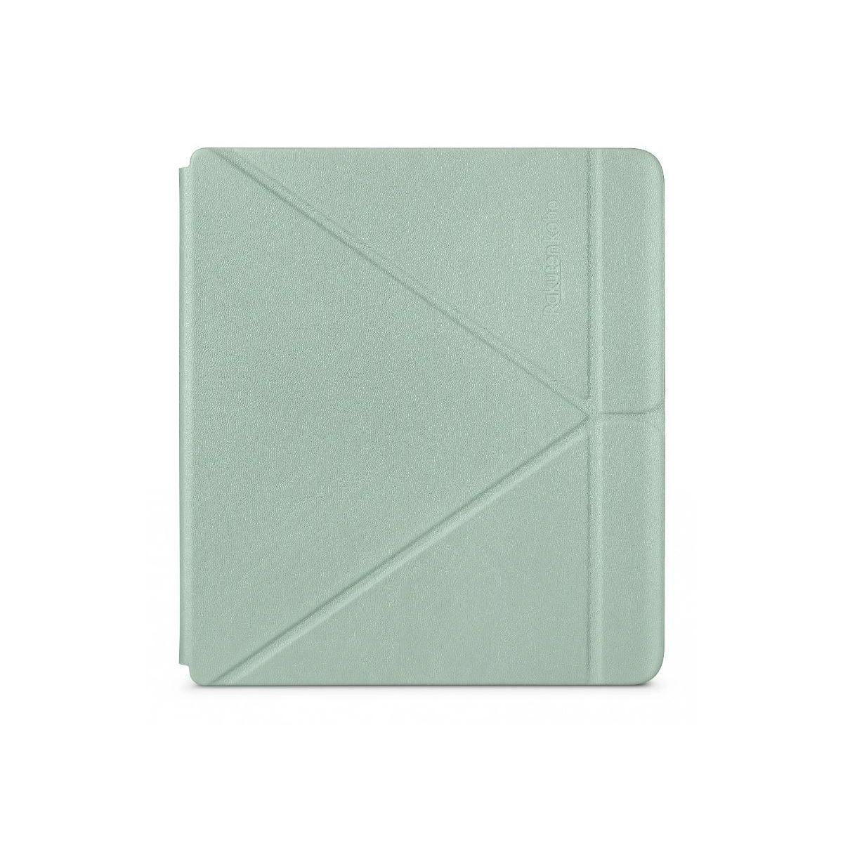Étui Kobo Libra 2 - Étui pour liseuse en cuir PU de style livre vert Folio