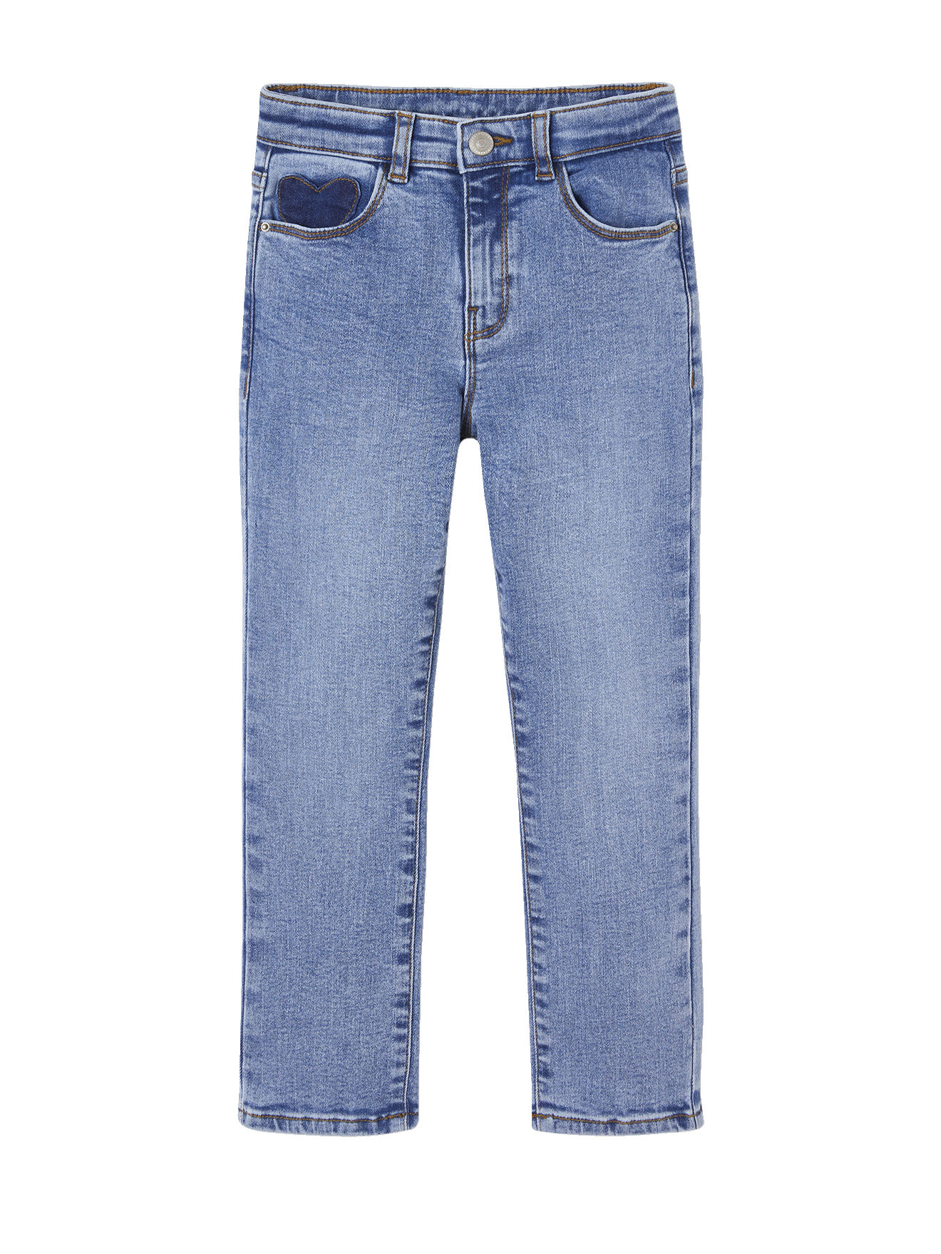 Jean slim morphologik tour de hanches medium, VERTBAUDET