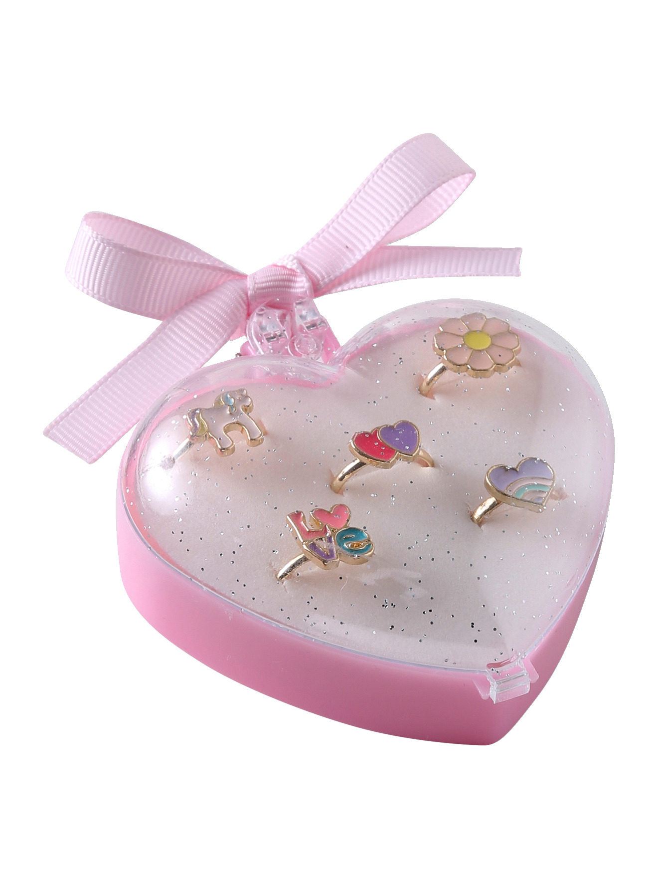 Coffret de 5 bagues, VERTBAUDET