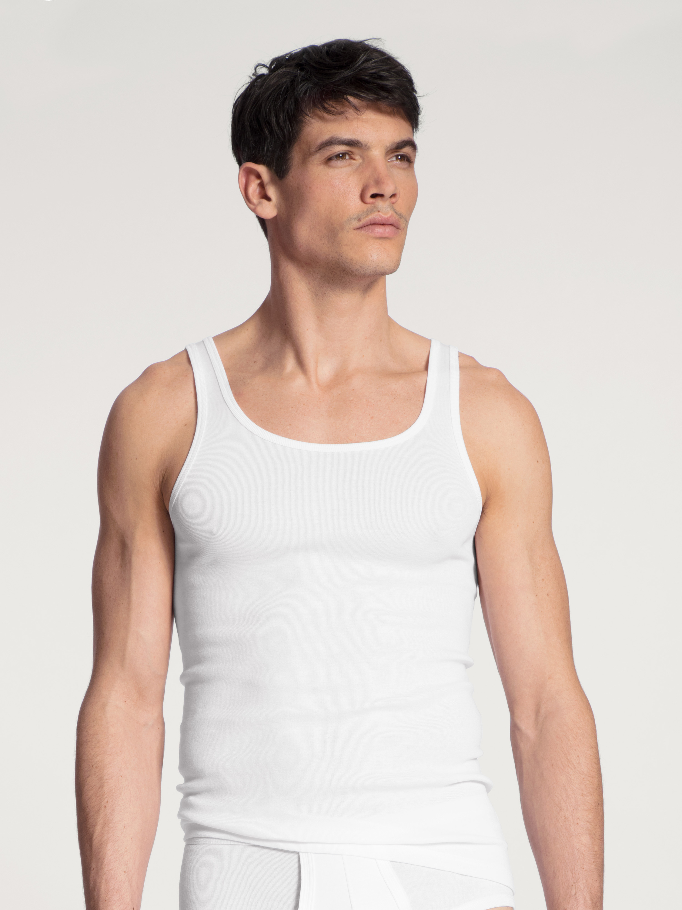 sans manches Coton TWISTED COTTON DUO, CALIDA