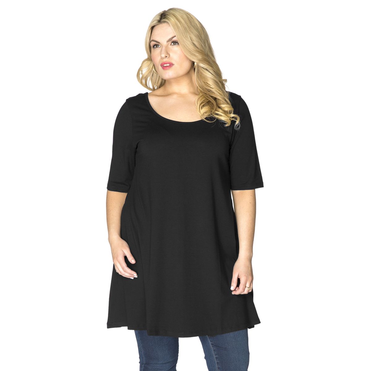 T shirt noir online transparent femme