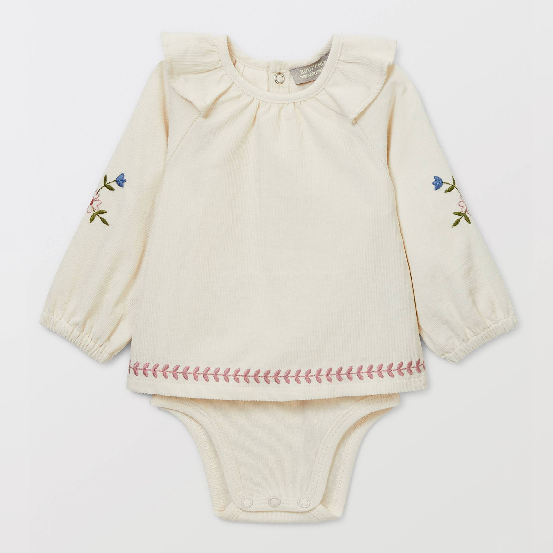 Body manches longues Oekotex, BOUT'CHOU