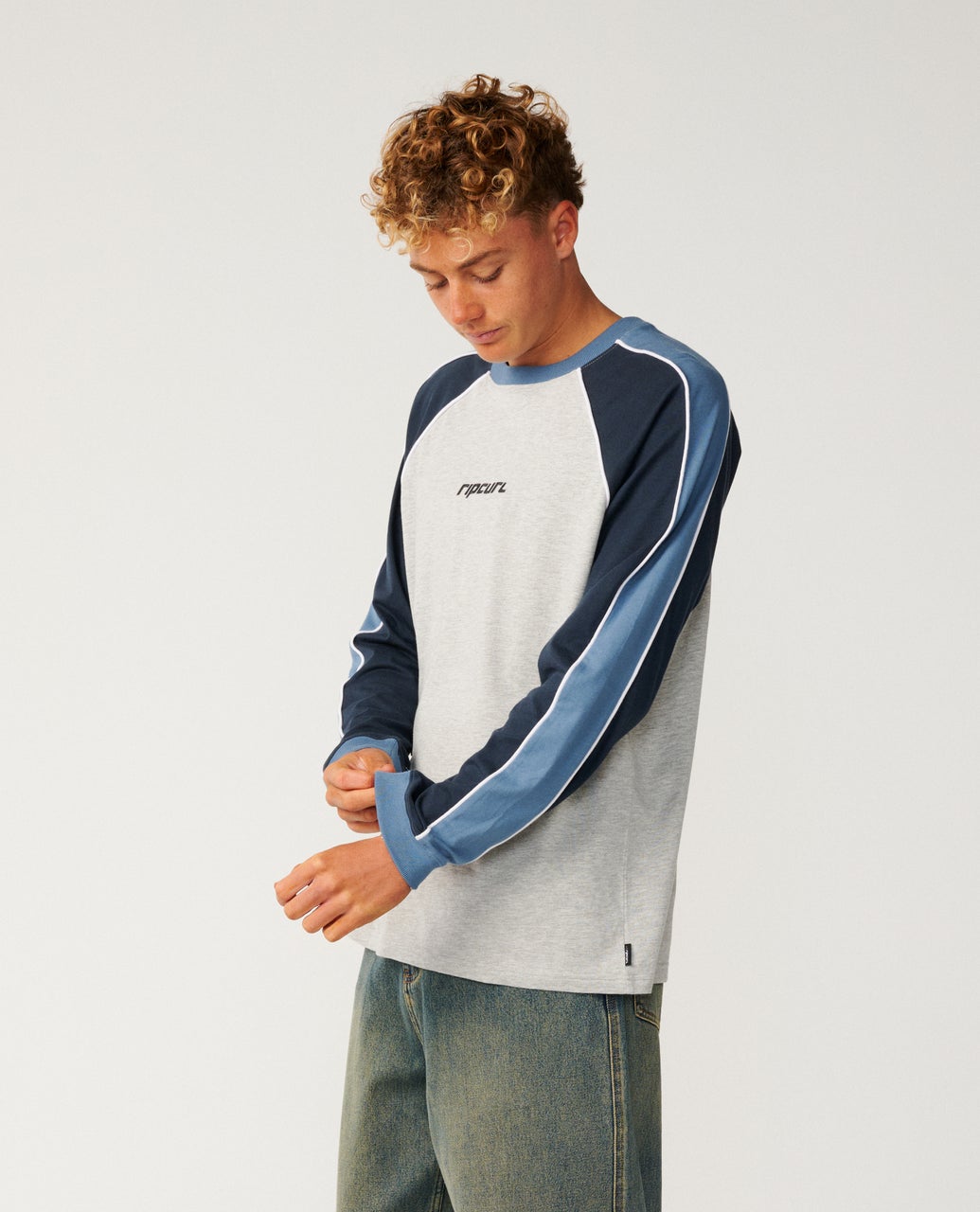 T-shirt Loose à manches longues ARCHIVE Sandman PANEL, RIP CURL