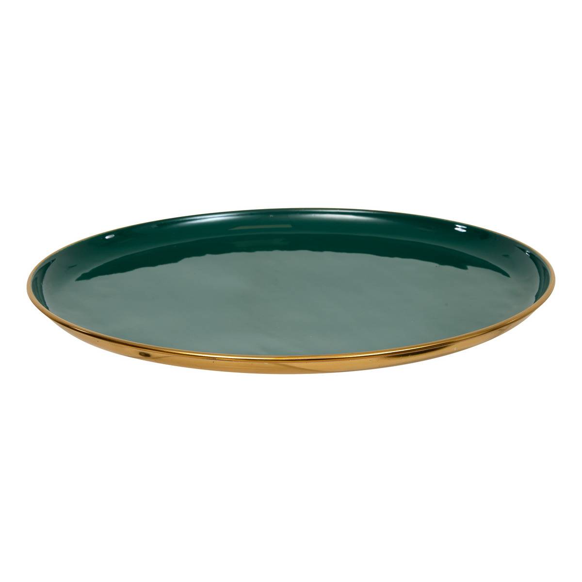 Plateau rond Numa grand format D. 37 cm, FEERIC LIGHTS & CHRISTMAS