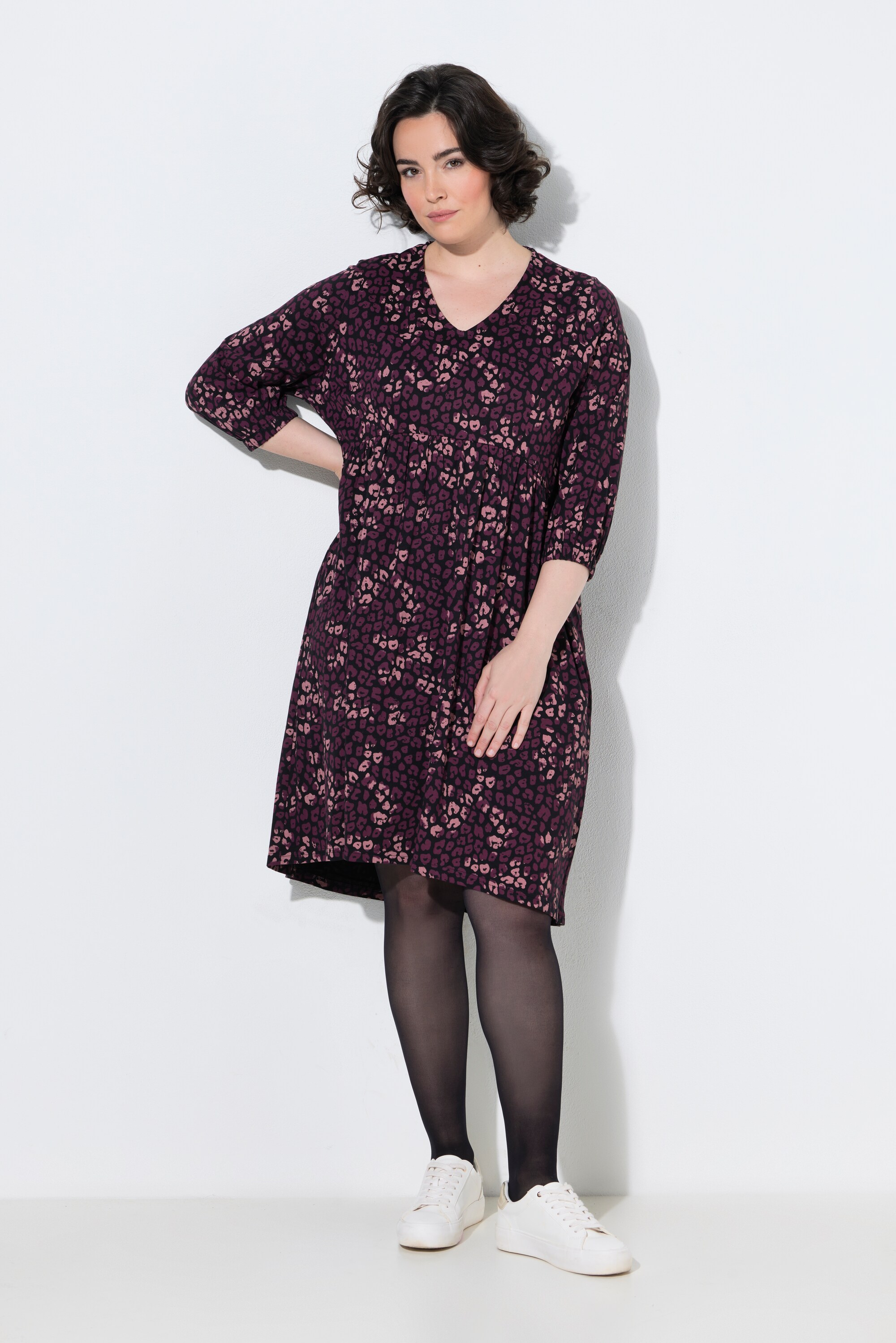 Robe en jersey motif léopard, ULLA POPKEN