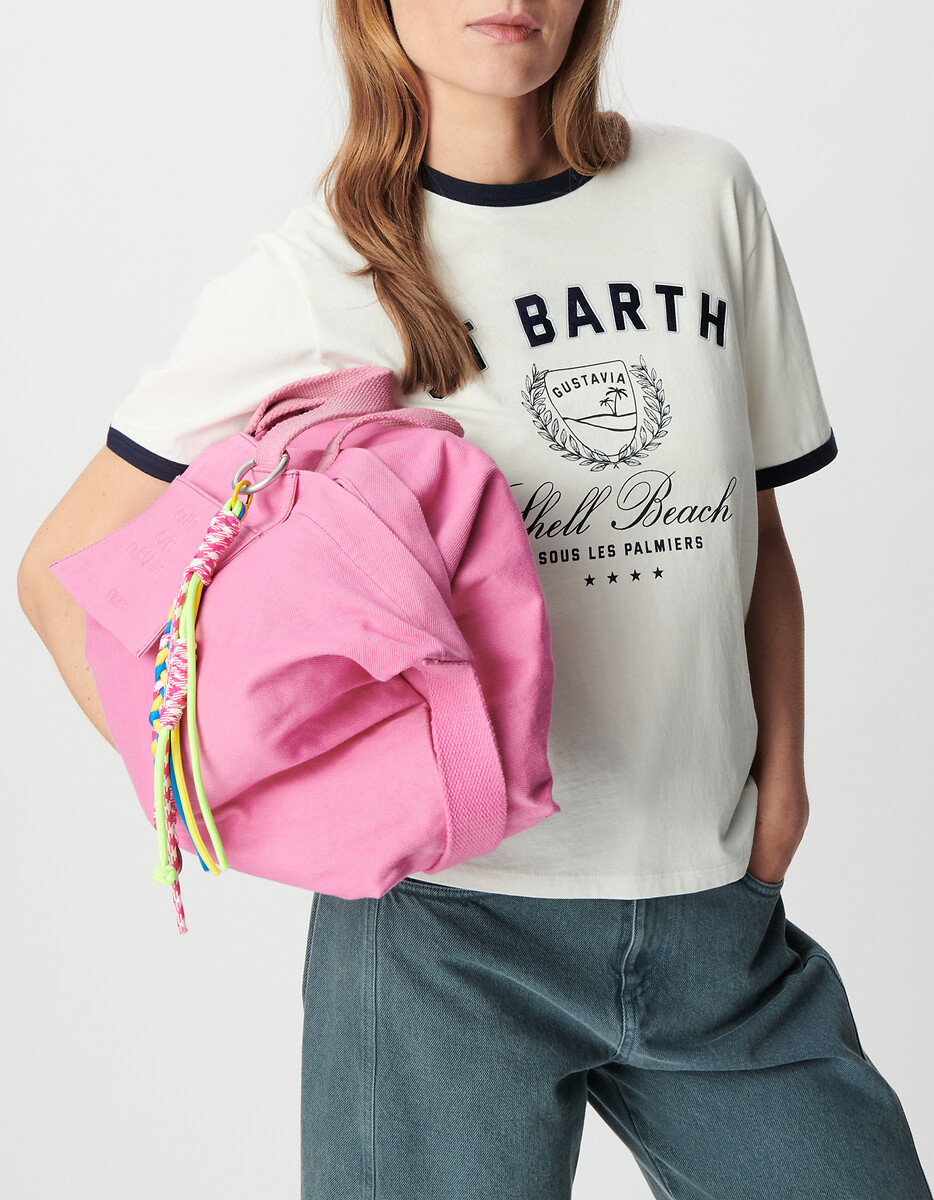 T-shirt col rond manches courtes imprimé, IKKS