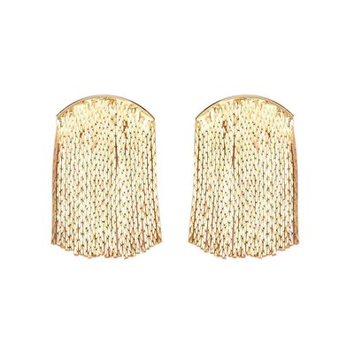 Boucles d'oreilles cuivre dorées à l'or fin KOMETE HIPANEMA