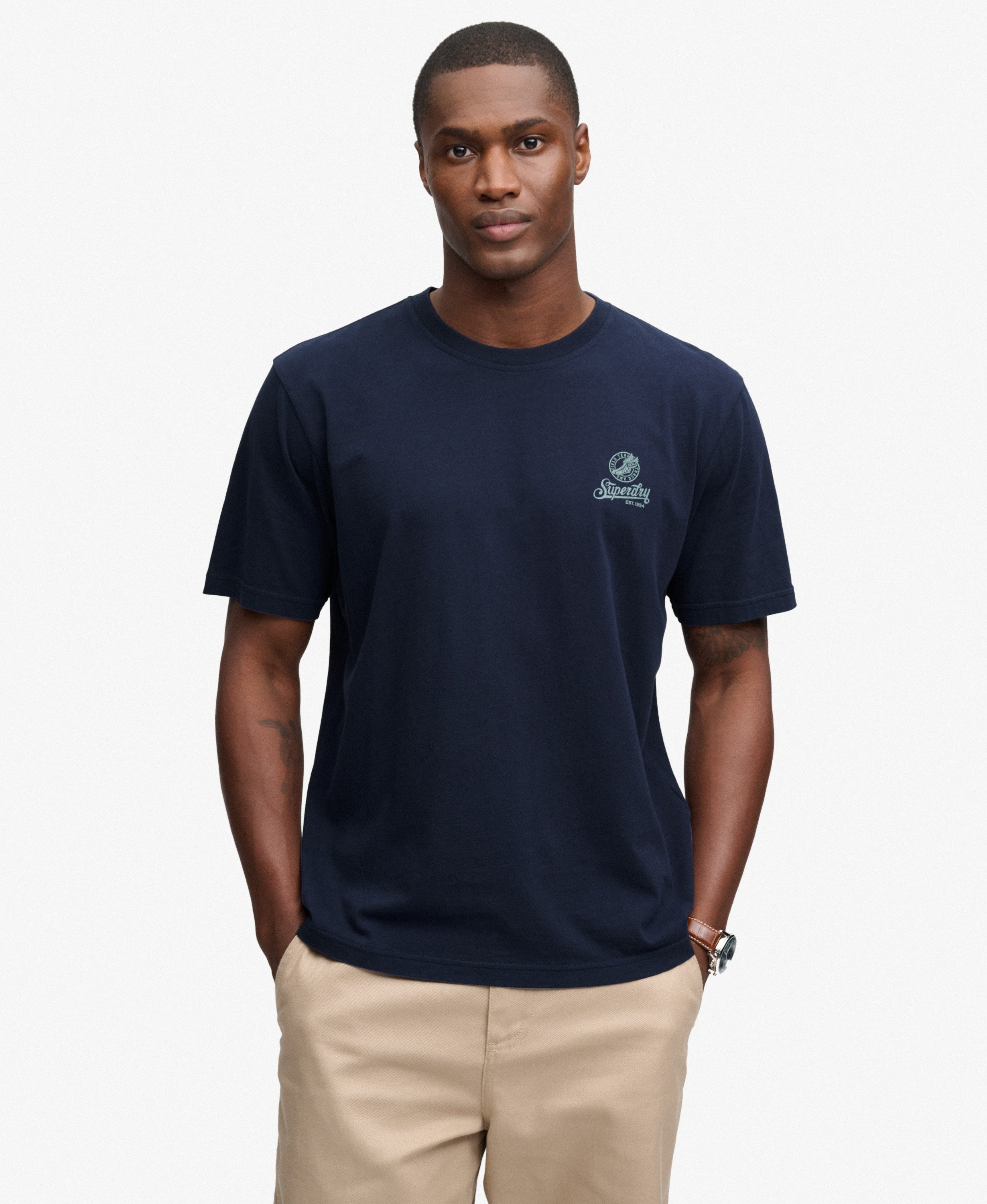 T-shirt Athletic Club Coupe Décontractée, SUPERDRY