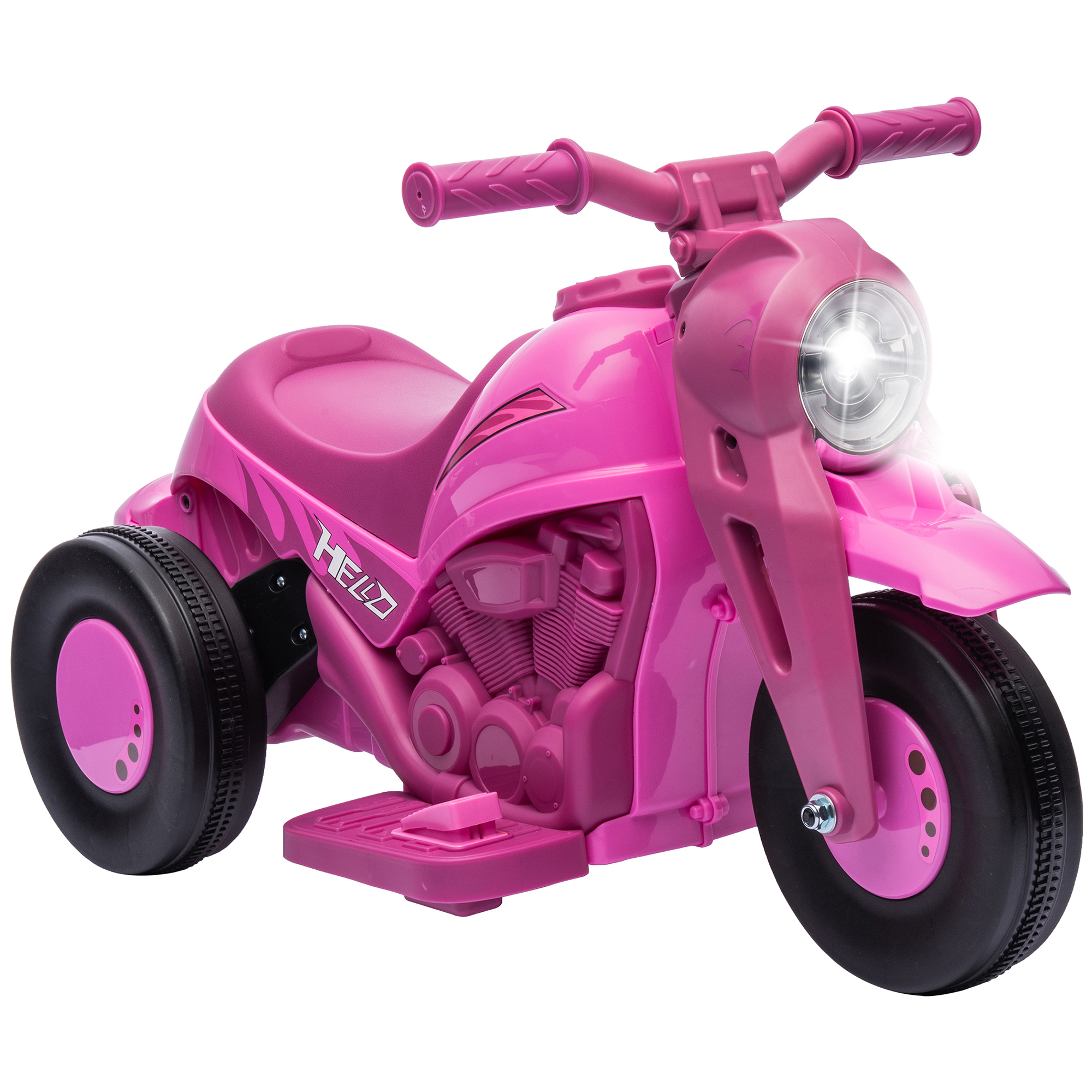Moto électrique à conducteur assis PP Rose, AIYAPLAY