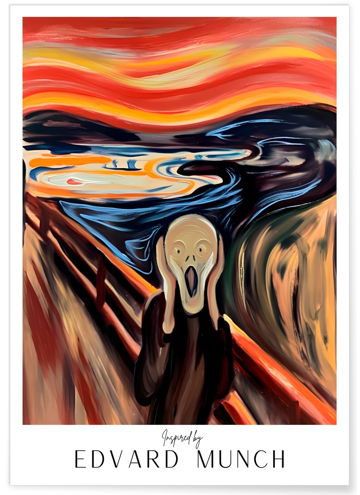 Affiche Edvard Munch n°12, L'AFFICHERIE