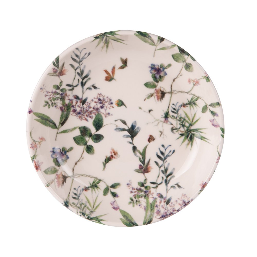 Assiette creuse Champêtre 19 cm (lot de 6) - CHAMPÊTRE, TABLE PASSION