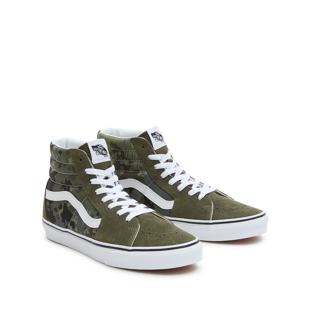 Camo vans high on sale tops