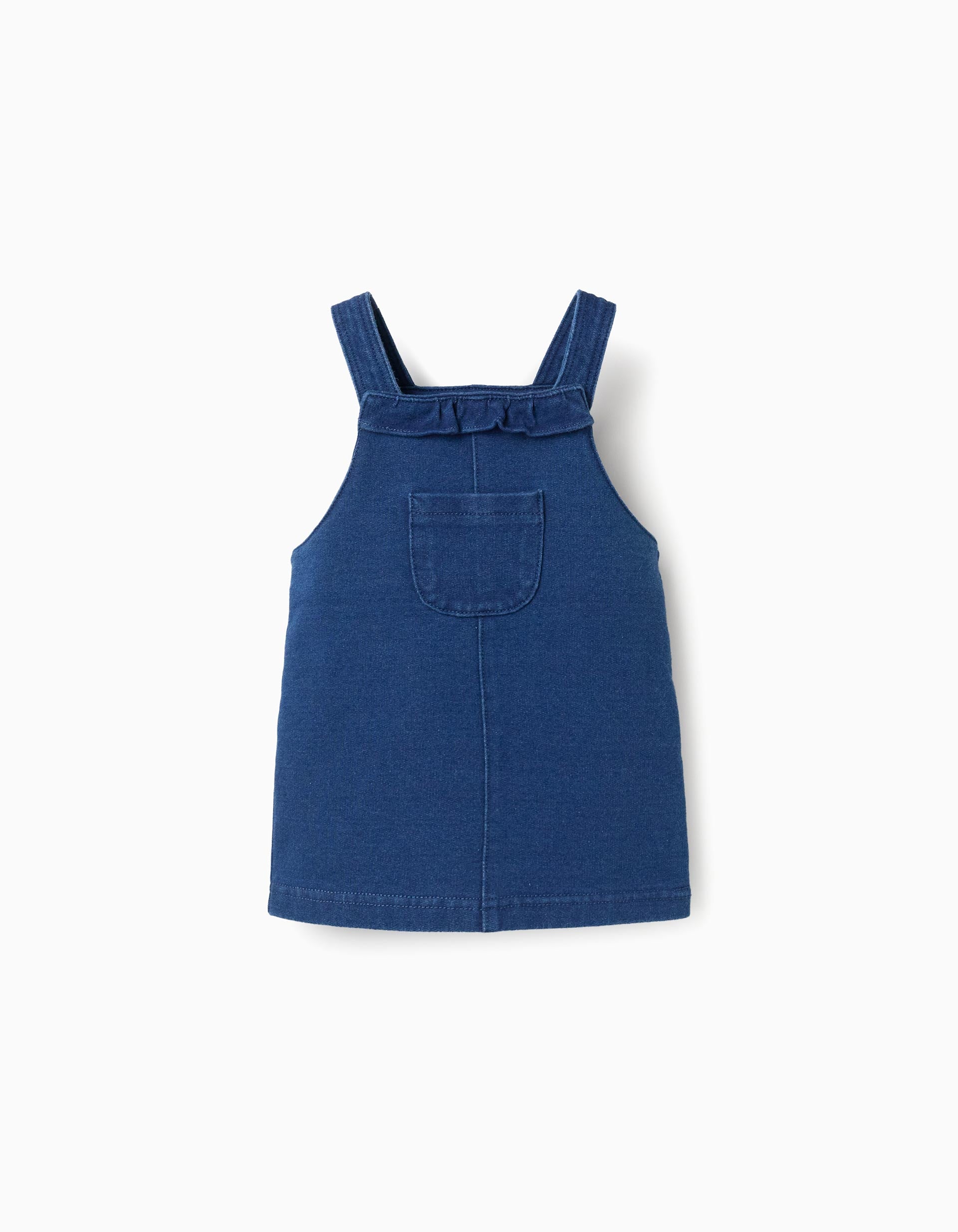 Robe salopette en jean avec volants, ZIPPY