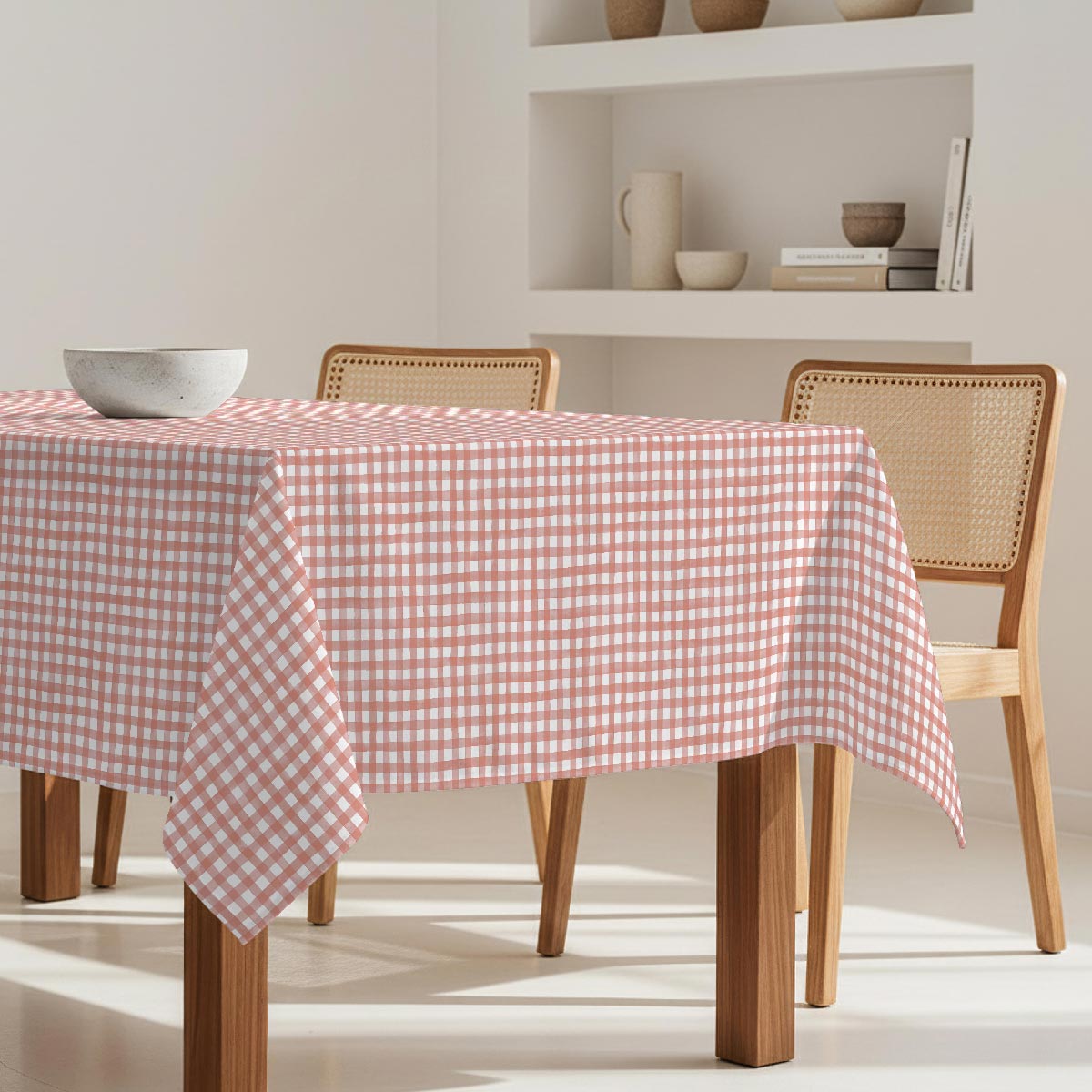 Nappe anti-taches Avignon Rose - 100% coton -, NAF NAF HOME