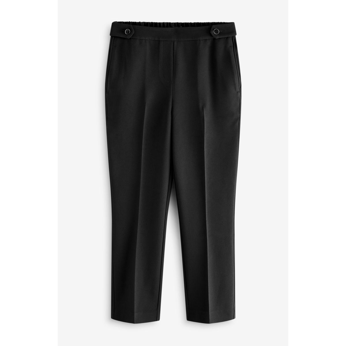 Pantalon droit avec dos élastique ajusté, NEXT