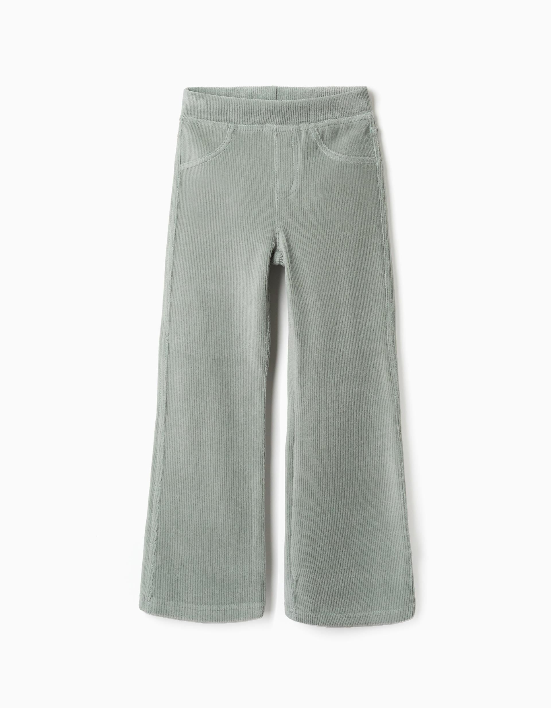 Legging évasé en velours côtelé avec taille élastique, ZIPPY
