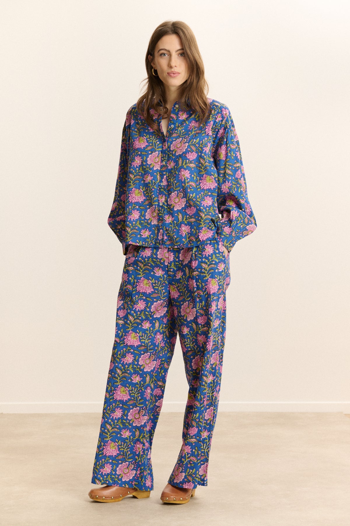 Chemise manches longues imprimée TELMA, GARANCE PARIS