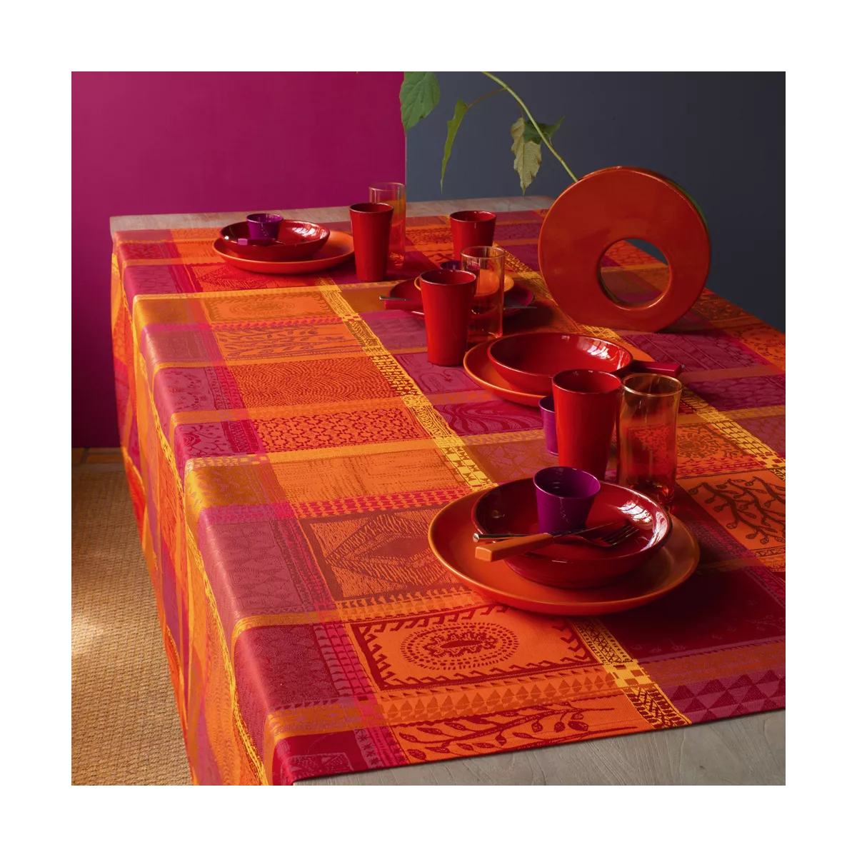Nappe pur coton enduit MILLE WAX, GARNIER THIEBAUT