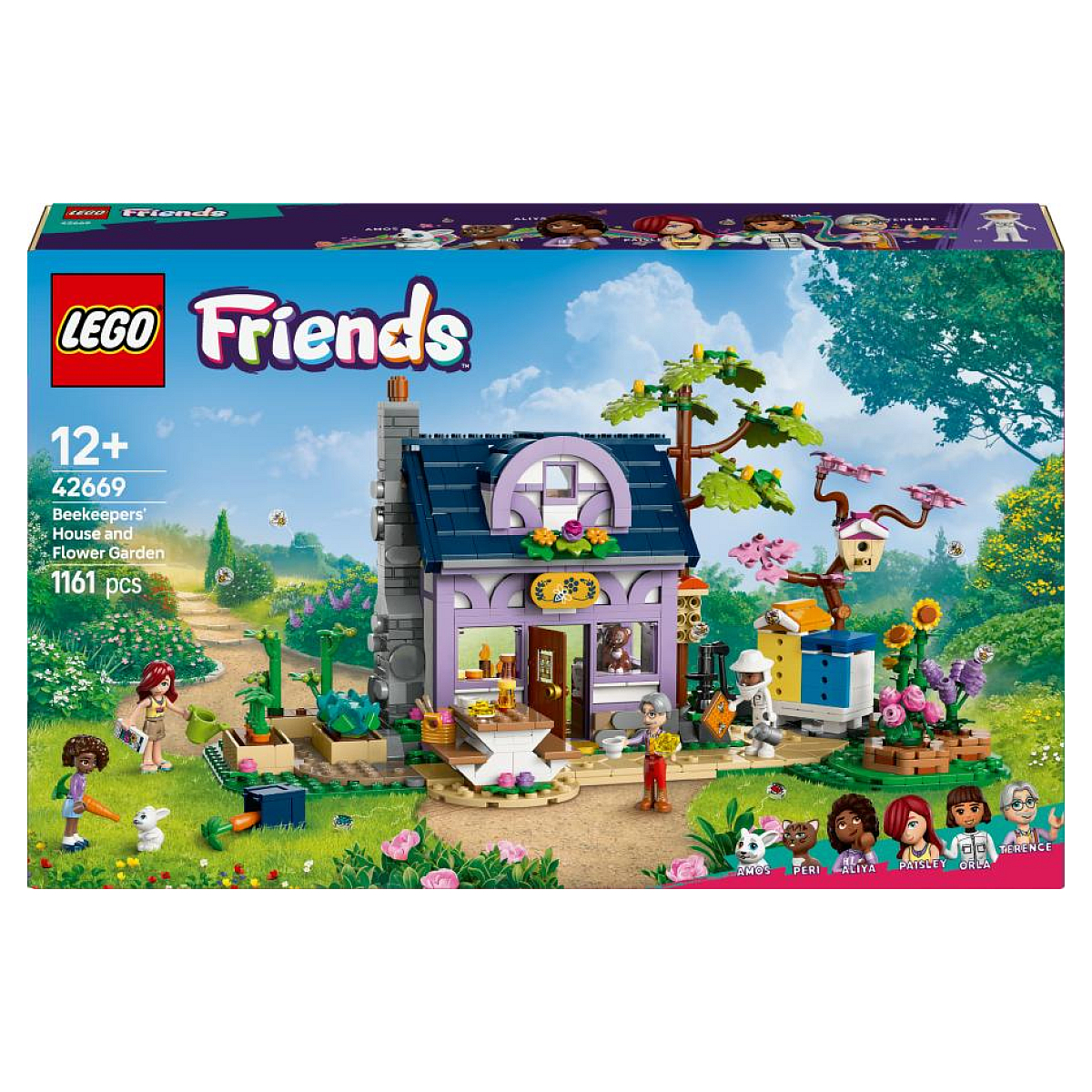 42669 La maison des apiculteurs et le jardin fleuri ® Friends, LEGO