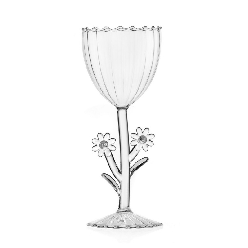 Verre à vin fleurs marguerites BOTANICA, ICHENDORF