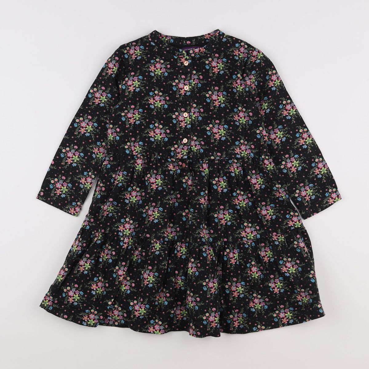 Robe - très bon état noir, or Sergent Major | La Redoute